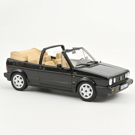 Norev 1:18 Volkswagen Golf Cabriolet 1992 Black