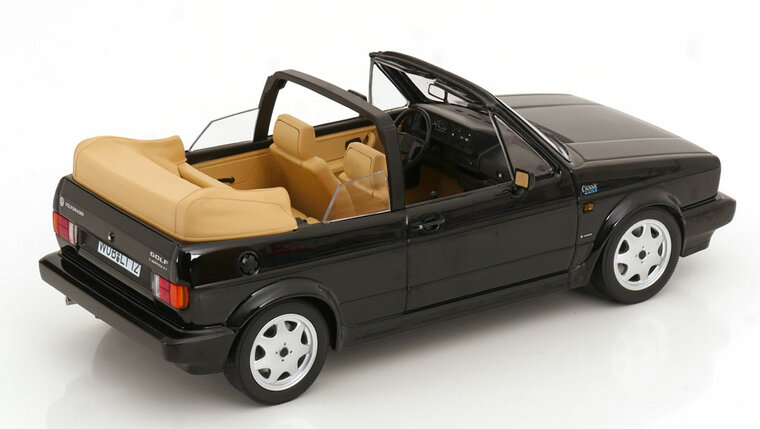 Norev 1:18 Volkswagen Golf Cabriolet 1992 Black