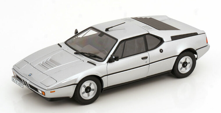 Norev 1:18 BMW M1 1980 zilver metallic