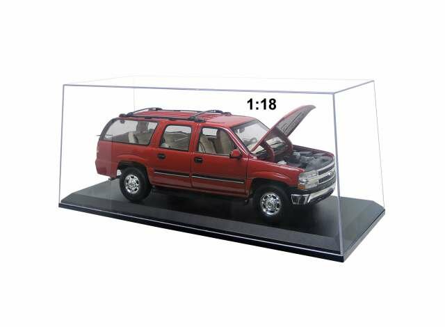 Triple9 1:18 Big Stackable Show case (car not included) Vitrine 35.0x15.3x15.6 (Base surface inside 33x13cm)