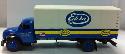 Atlas 1:43 Magirus Deutz S3500 Edeka Berlin Covered Pickup