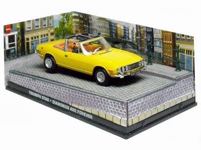 Atlas 1:43 Triumph Stag James Bond &quot;Diamonds Are Forever&quot;