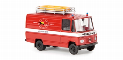 Brekina 1:87 Mercedes Benz L406 Brandweer Taucher Nederland