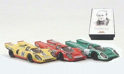 Brekina Porsche 917K set David Piper 3 modellen