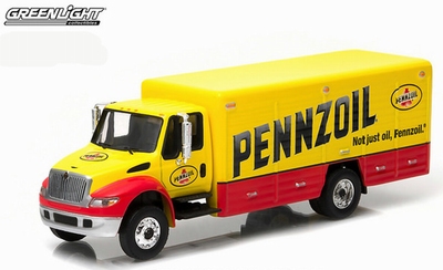 Greenlight 1:64 Vrachtwagen PENNZOIL, Heavy Duty Trucks serie