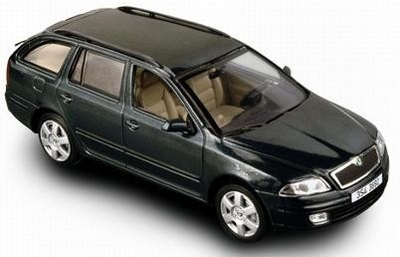 Norev 1:43 Skoda Octavia break 2005 groen