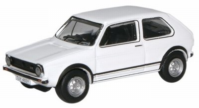 Oxford 1:76 Volkswagen Golf 1 GTi alpine wit