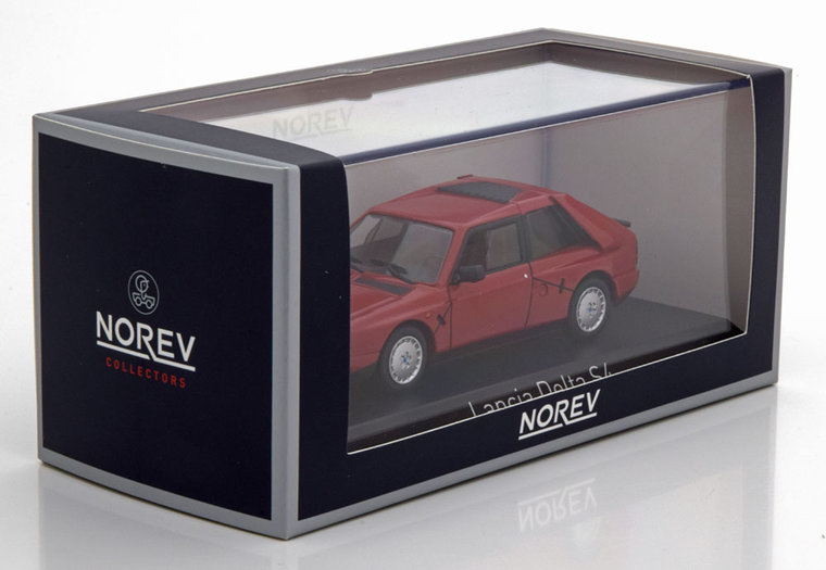 Norev 1:43 Lancia Delta S4 1985 rood