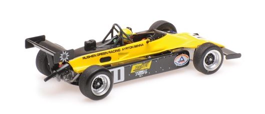 Minichamps 1:43 Van Diemen RF82 Ayrton Senna FF2000 1982 geel zwart