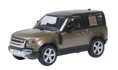 Oxford 1:76 Land Rover New Defender 90 bruin