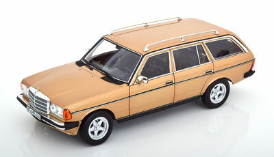 Norev 1:18 Mercedes 200 T-Model S123 AMG specification 1982 Champagne metallic, Limited 500 pcs