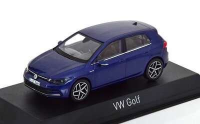 Norev 1:43 Volkswagen Golf 2020 Blue metallic