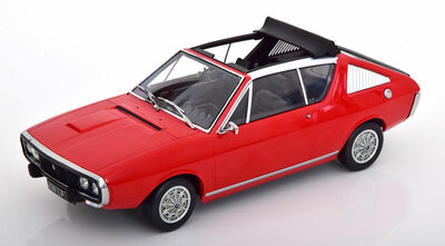 Norev 1:18 Renault 17 Gordini Découvrable 1975 Red