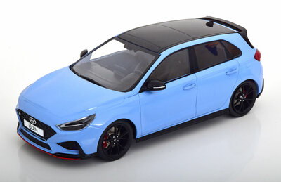 MCG 1:18 Hyundai i30 N lichtblauw