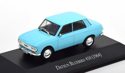 Atlas 1:43 Datsun Bluebird 410 1964 lichtblauw