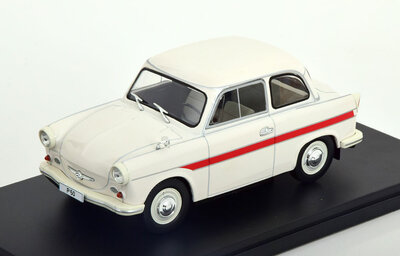 Whitebox 1:24 Trabant P50 1958-1962 beige rood