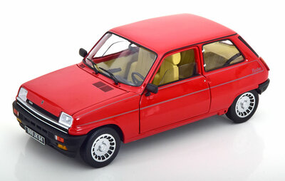 Norev 1:18 Renault 5 Alpine Turbo 1983 Red