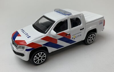 Bburago 1:43 Volkswagen Amarok Politie in window-box