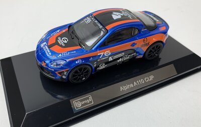 Bburago 1:43 Renault Alpine A110 no 76  2020