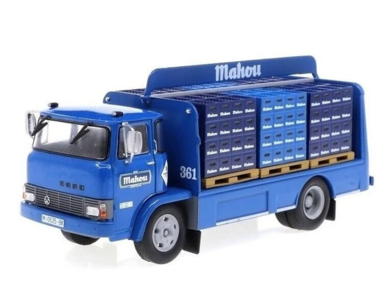 Atlas 1:43 Ebro E95 1976 blauw in blisterverpakking