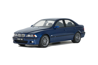 Otto Mobile 1:12 BMW E39 M5 1998 blauw. Limited 2000 pcs. Verwacht begin 09-2024