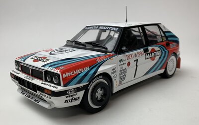 Atlas 1:18 Lancia Delta Integrale 16V Auriol  no 7 Martini Racing