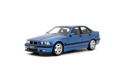 Otto Mobile 1:18 BMW E36 M3 Sedan Estoril Blue 1995