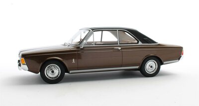 Cult Models 1:18 Ford Taunus P7B coupé brown metallic '69-'71. Verwacht Q3 - 2024