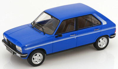 Norev 1:18 Peugeot 104 S 1981 Ibis Blue