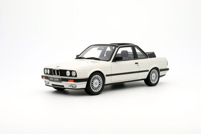 Otto Mobile 1:18 BMW E30 325i TC2 Baur 1988 Alpineweiss 218. Levering 10-2024