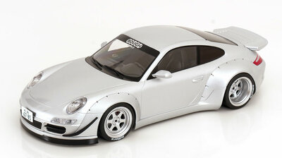 IXO 1:18 Porsche 911 ( 997) RWB zilver