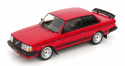 IXO 1:18 Volvo 240 Turbo Custom 1984 rood