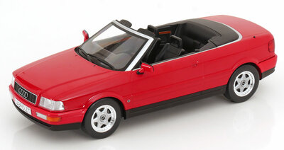 MCG 1:18 Audi 80 Cabriolet 1991-2000 rood