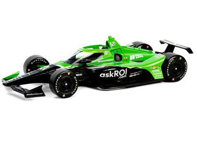 Greenlight 1:18 Rinus VeeKay / Ed Carpenter Racing  no 21 Dallara IndyCar 2024 - 