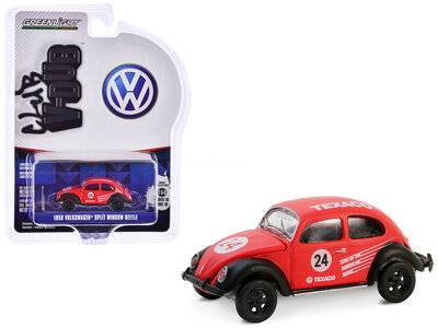 Greenlight 1:64 Volkswagen Split Window Beetle 1950 no 24 Red 