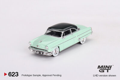 Mini GT 1:64 Lincoln Capri 1954 Parklane Green / Bloomfield Green LHD