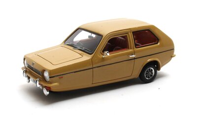 Matrix 1:43 Reliant Robin Saloon geel 73 - 81. Binnenkort leverbaar