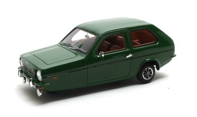 Matrix 1:43 Reliant Robin Saloon groen 73 - 81. Binnenkort leverbaar