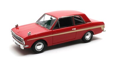 Matrix 1:43 Ford Cortina Lotus MkII rood 66 - 70. Binnenkort leverbaar