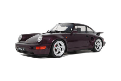 GT Spirit 1:12 Porsche 911 (964) Turbo S Purple 1992. Levering 09-2024