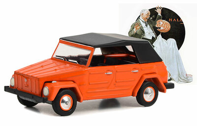 Greenlight 1:64 Volkswagen Thing (Type 181) 1971 - Trick or Treat oranje zwart - Norman Rockwell Series 5