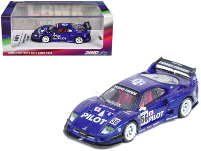 Inno Models 1:64 Ferrari LBWK (Liberty Walk) F40 no56 Blue 