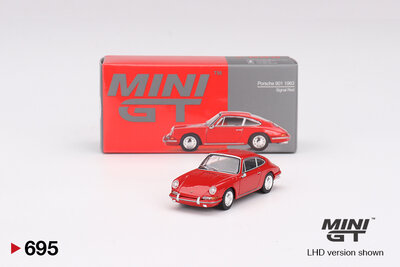 Mini GT 1:64 Porsche 901 1963 Signal Red LHD