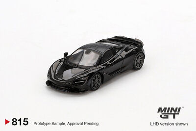 Mini GT 1:64 MCLaren 750S Saros grey 2024 LHD. Levering 05-2025