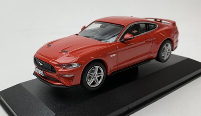 Vanguards 1:43 Ford Mustang Mk6 GT Fastback, Race Red RHD Limited edition 1000 pcs