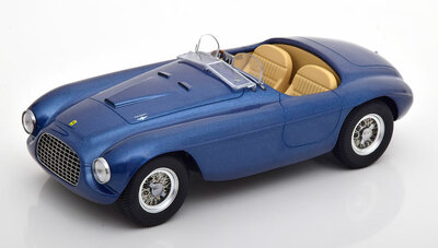 KK Scale 1:18 Ferrari 166 MM Barchetta 1949 blauw metallic