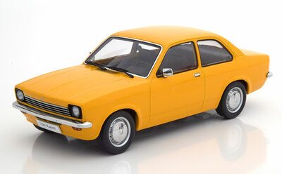 KK Scale 1:18 Opel Kadett C Limousine ockergeel 1978