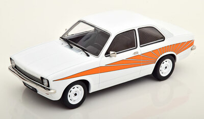 KK Scale 1:18 Opel Kadett C Swinger 1973 wit oranje