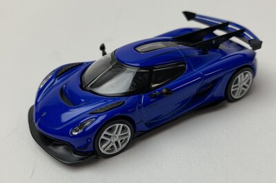 Tarmac 1:64 Koenigsegg Jesko Attack blauw