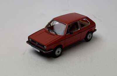 Premium Classixxs 1:87 Volkswagen Golf I rood 1980